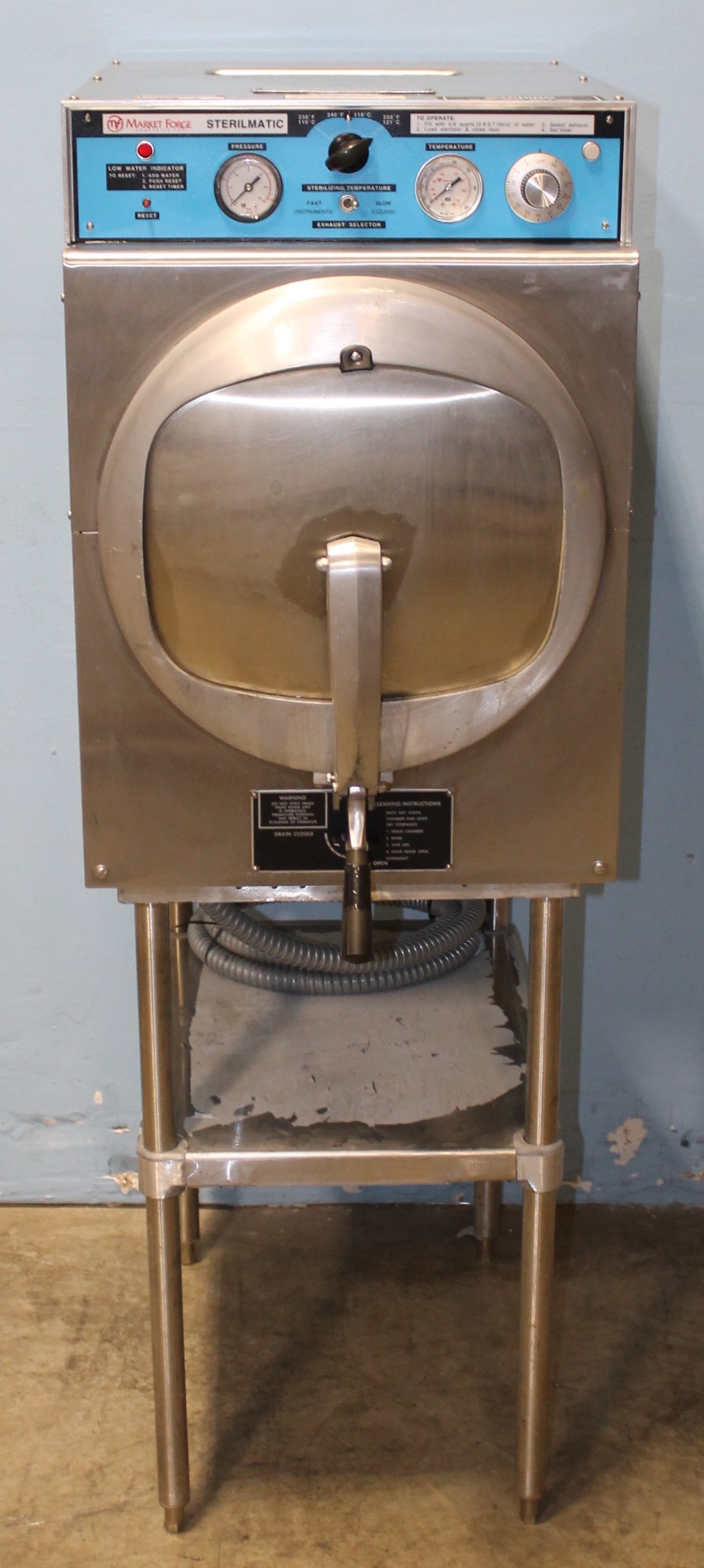 Market Forge Model STM-EL Sterilmatic Sterilizer (Autoclave)