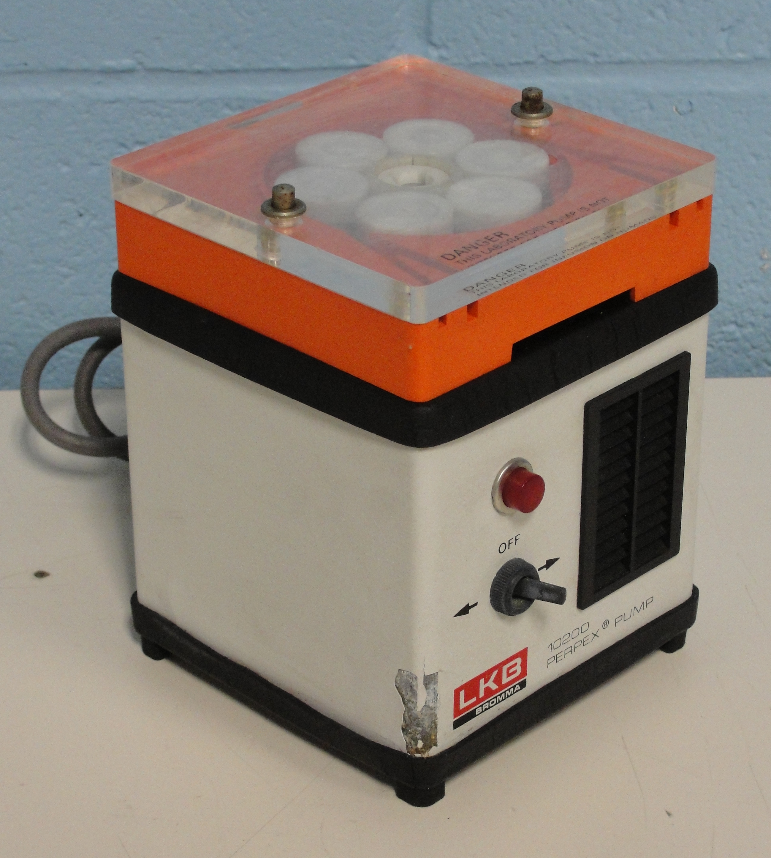 LKB Bromma 10200 Perspex Peristaltic Pump