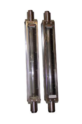 Brooks Instrument Division High Accuracy Full View Flow Meter with Hastelloy C Fittings