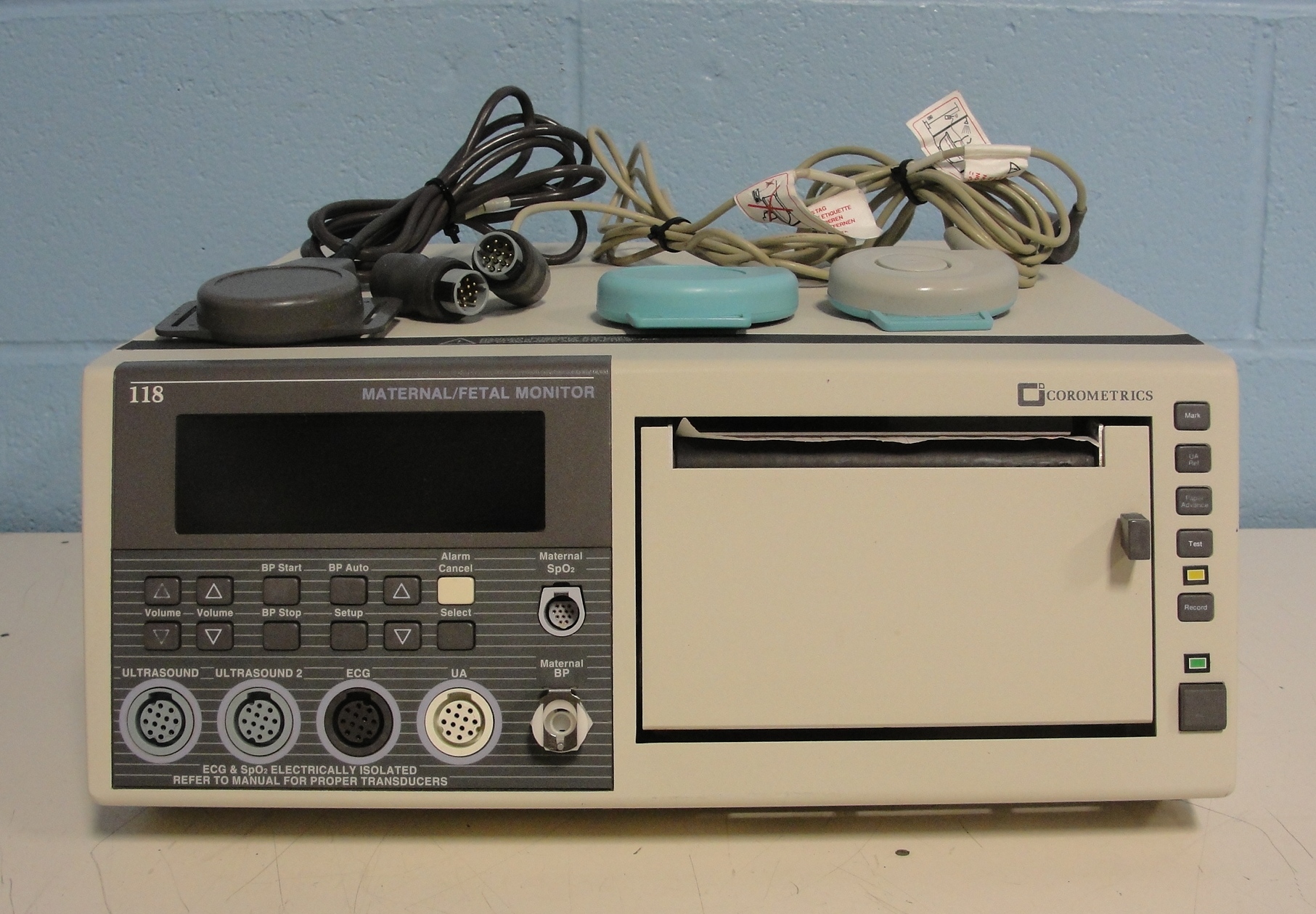Corometrics 118 Maternal/Fetal Monitor