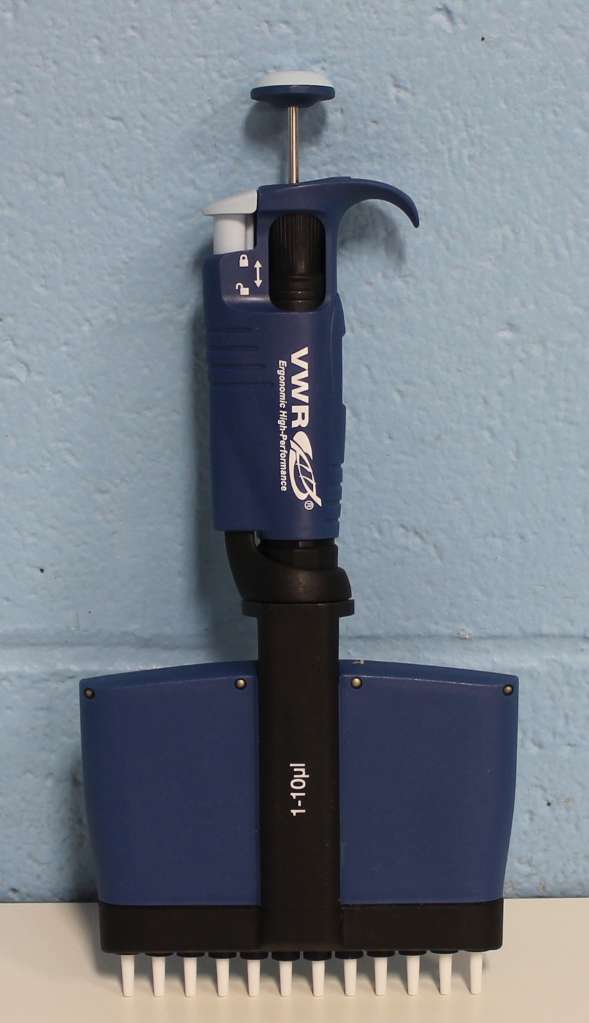 VWR 12- Channel 1-10 uL Signature Ergonomic High Performance Pipettor