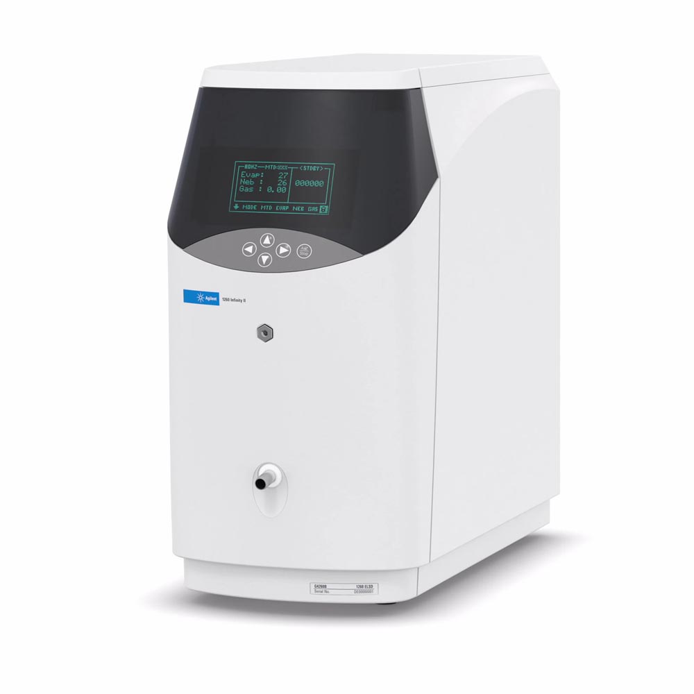 Agilent 1260 Infinity II ELSD Evaporative Light Scattering Detector w/Caffeine Std and ELSD Air Adapter Kit, Model G4260BR