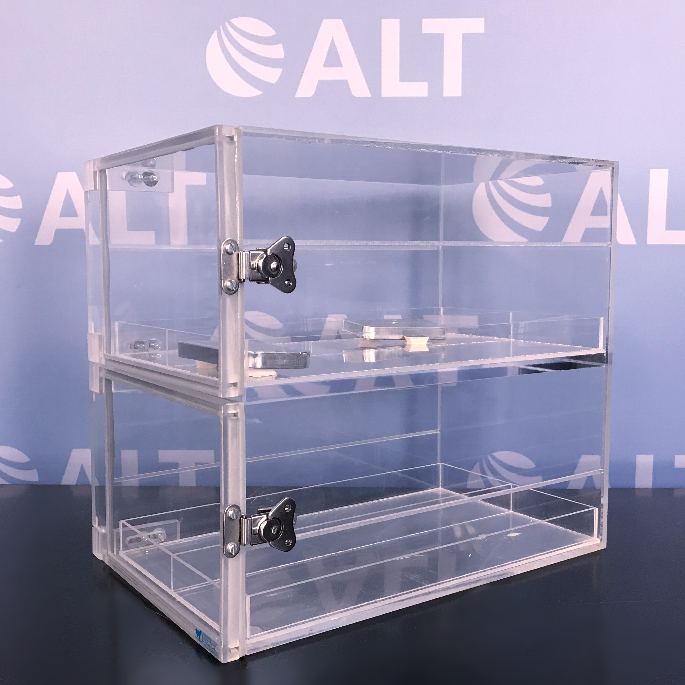 Mitchell Plastics Dry-Cb Twin Desiccator Storage Cabinet