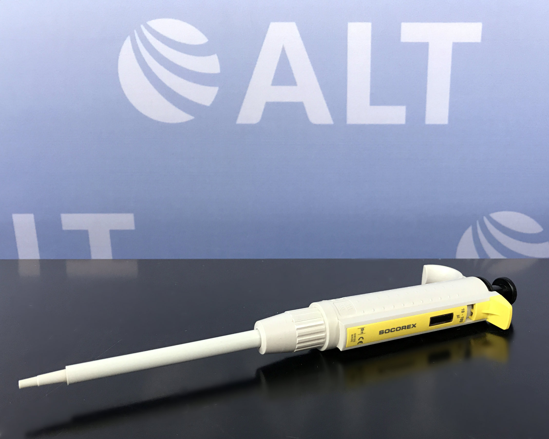 Socorex Calibra 822 Digital 10-100uL Micropipette