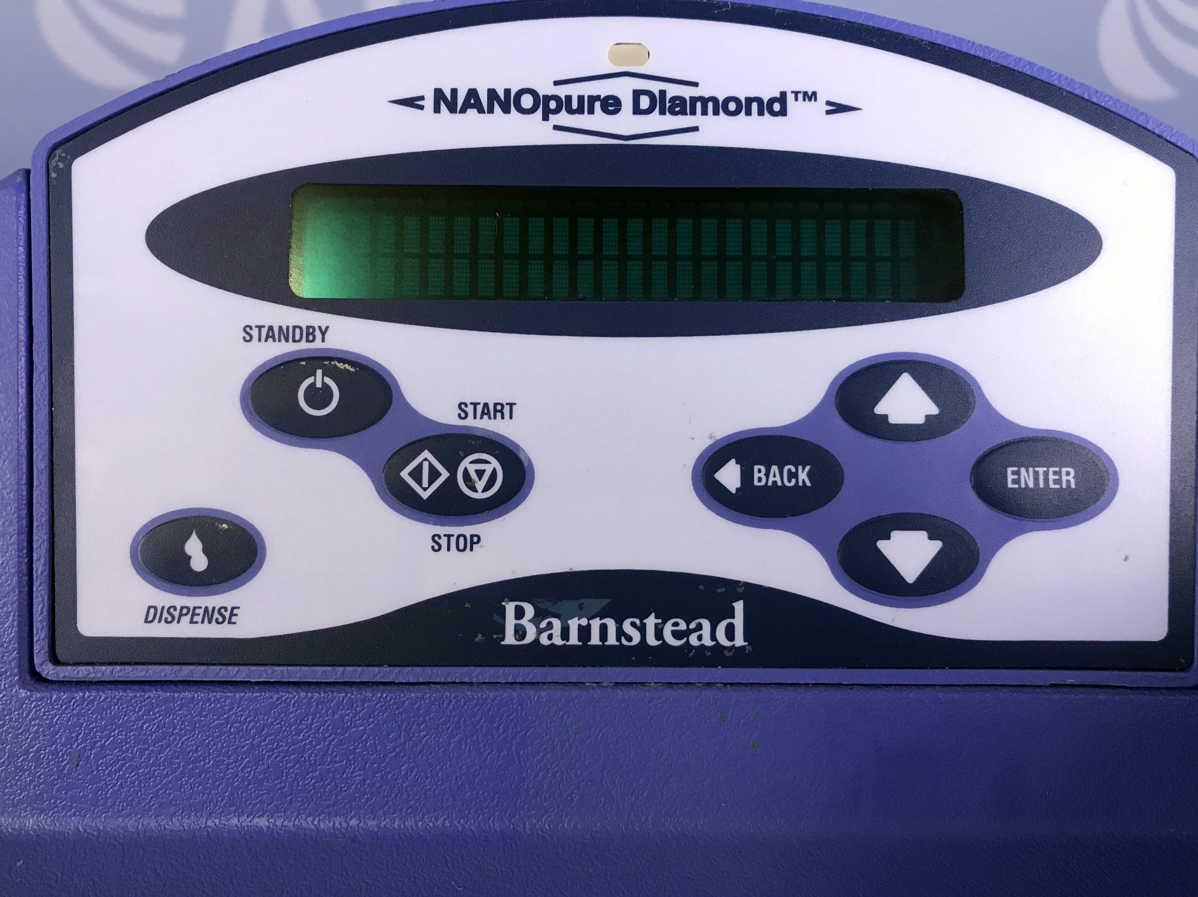 Barnstead/Thermolyne Nanopure Diamond Water Purification System, Model D11931