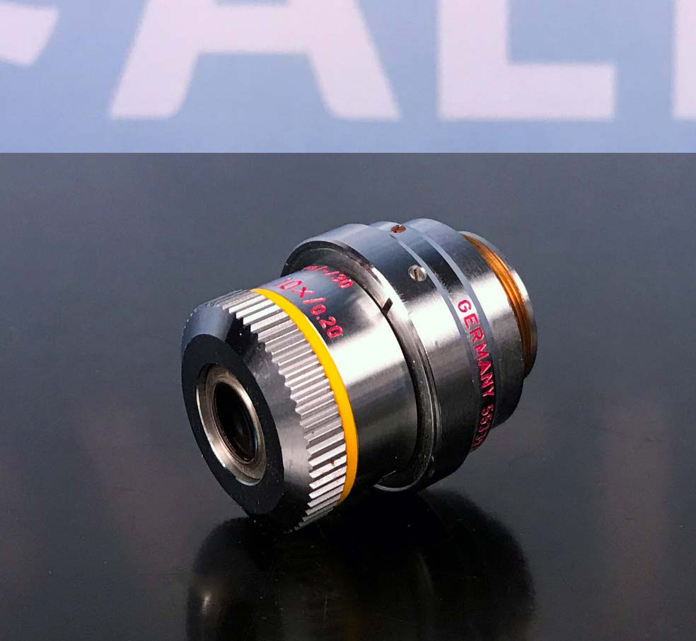 Leitz NPL 10x/0.20 Objective with a Leitz ICR 10X /0.20 P Leitz NPL 10x/0.20 Objective with a Leitz ICR 10X /0.20 P