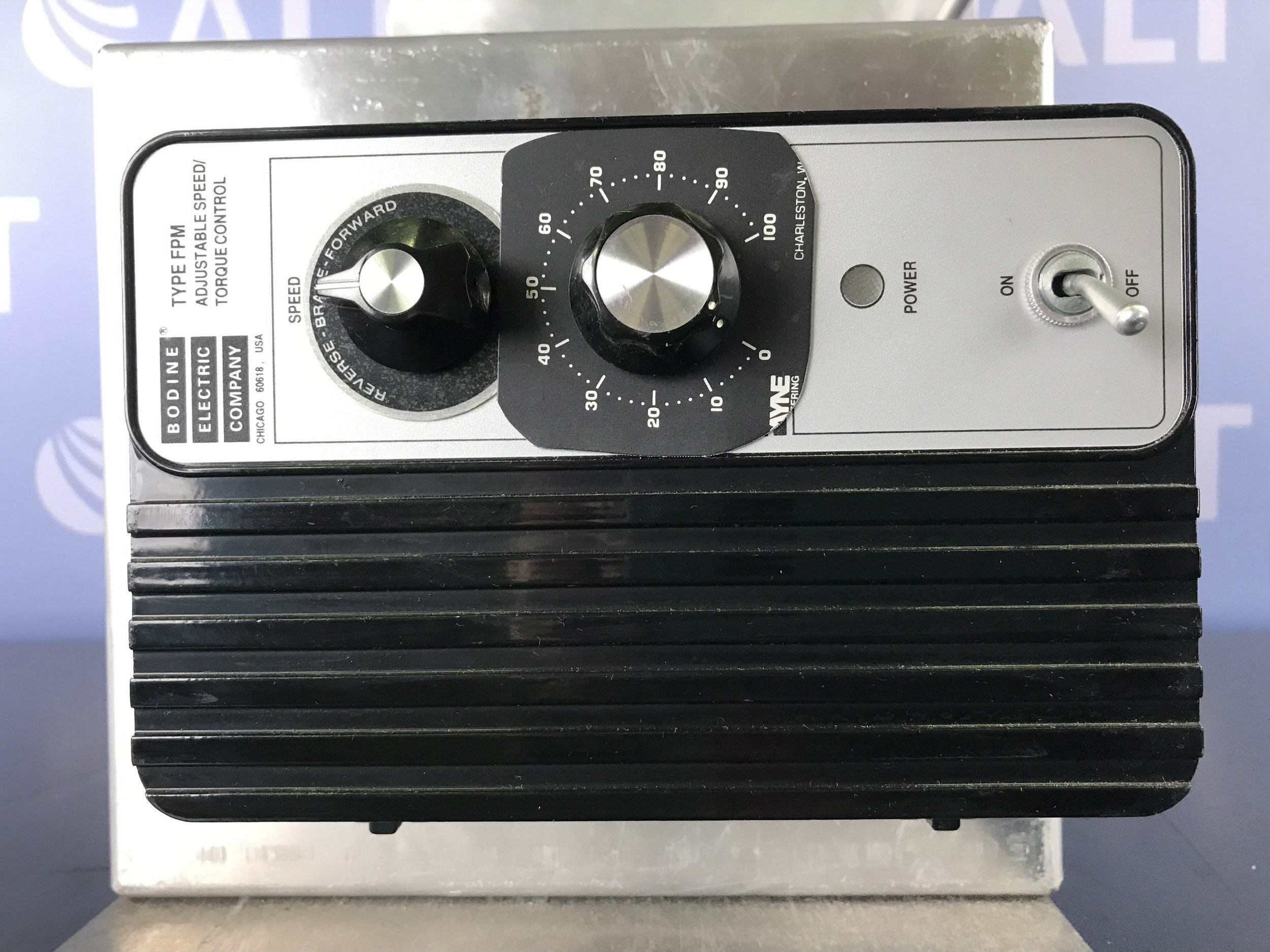 Bodine Electric Company Type FPM Adjustable Speed/Torque Control