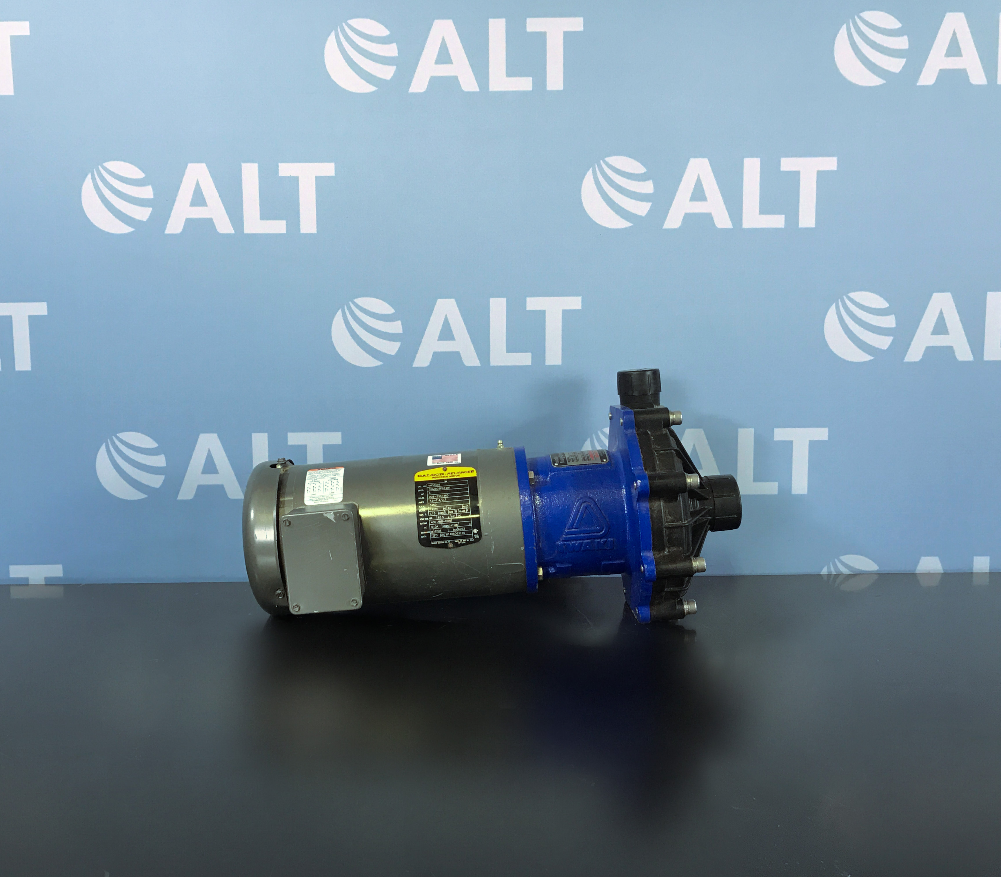 Iwaki America MX-403HCV6 Magnetic Drive Pump with Baldor VM3559T Motor