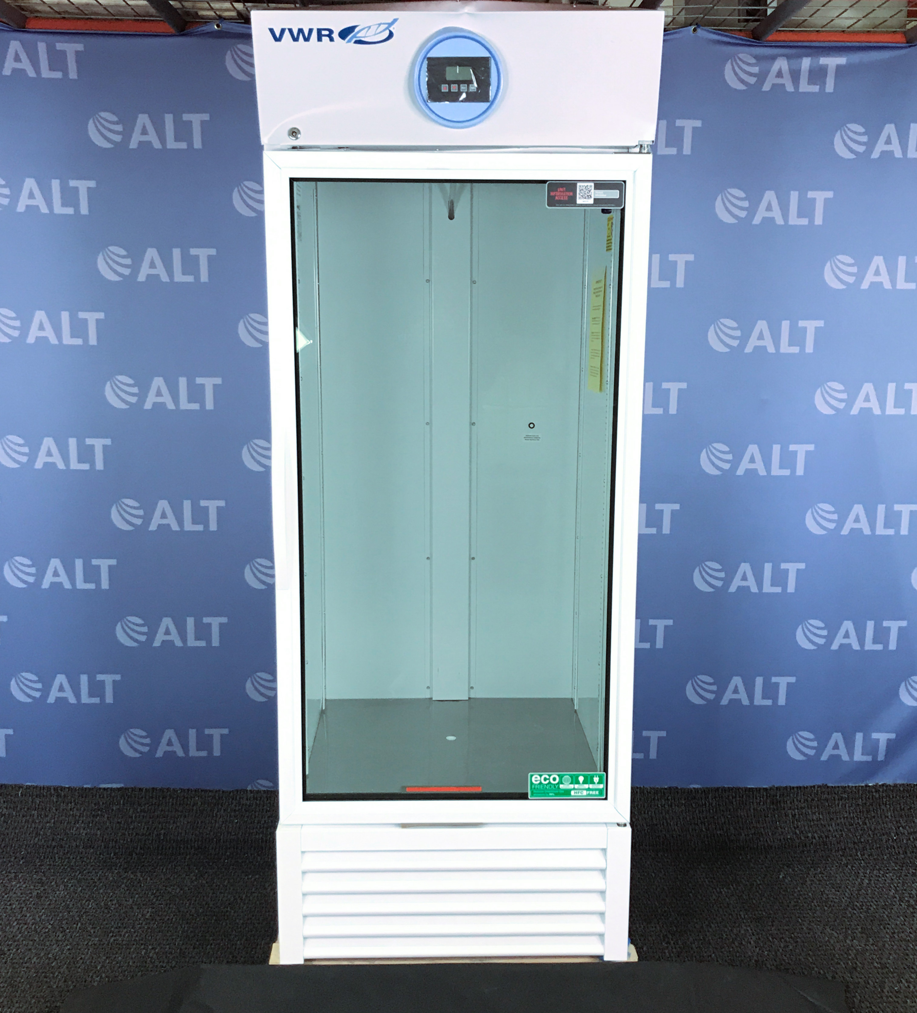 VWR HCLS-26 Glass Door Laboratory Refrigerator with Natural Refrigerants