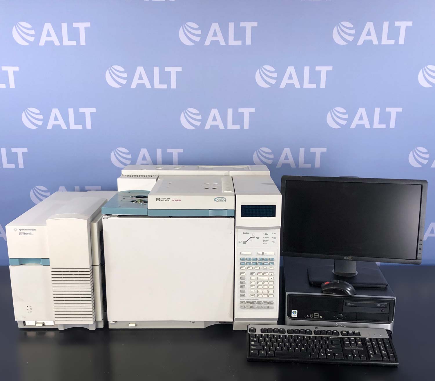 Agilent 6890N Plus (G1530A) GC and 5973 (G1098A) Mass Selective Detector