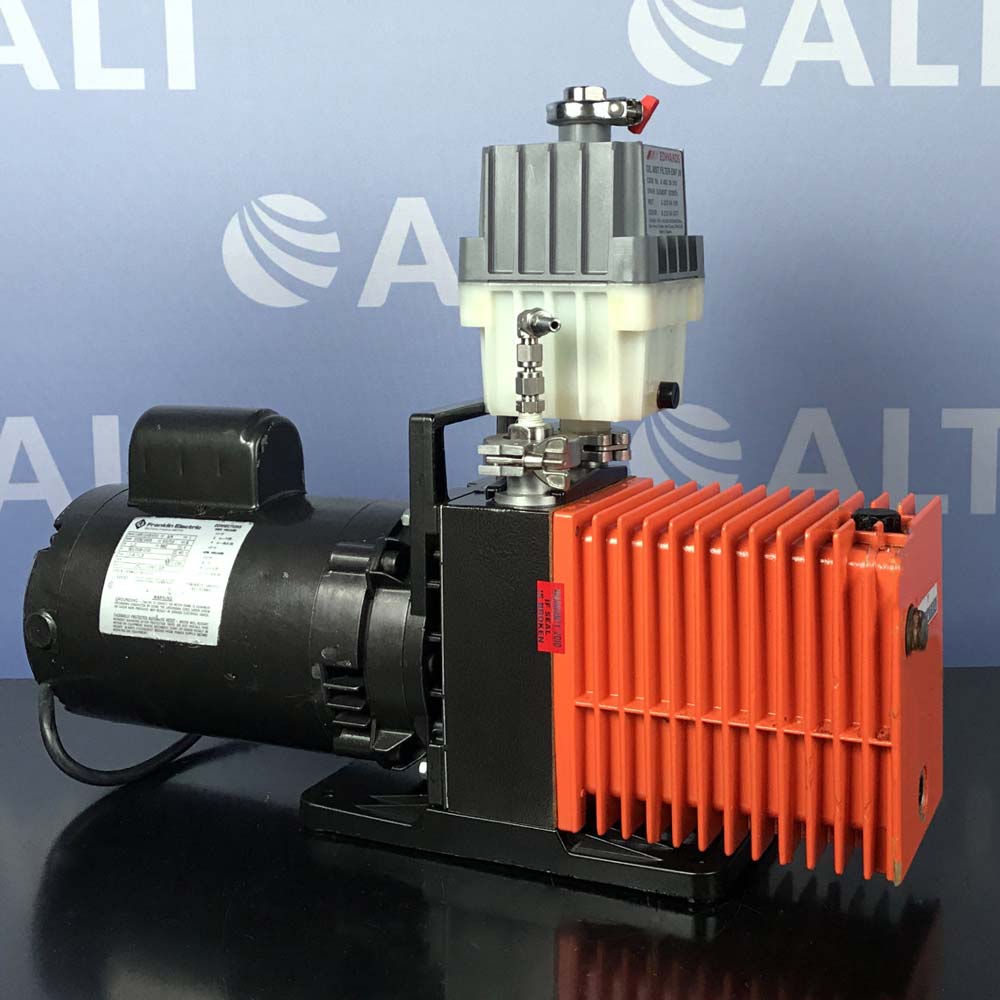 Alcatel 2008A Dual Stage Rotary Vane Vacuum Pump