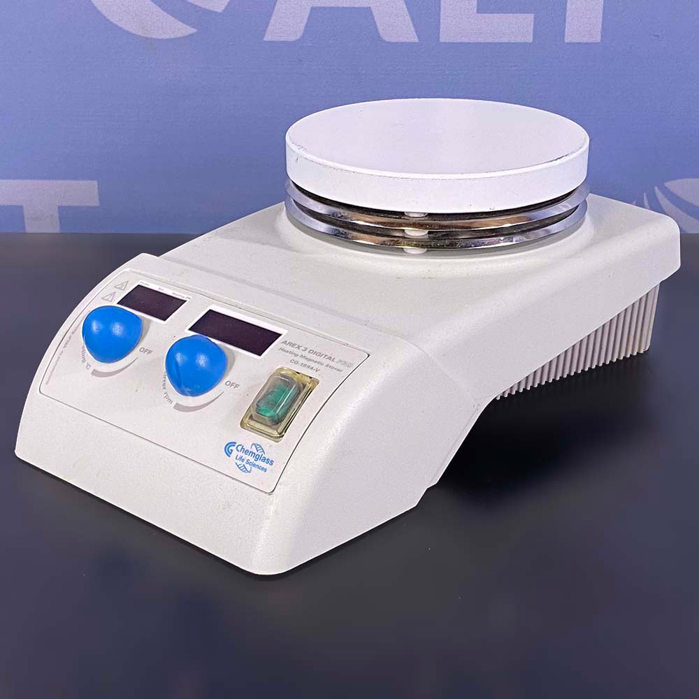 VELP Scientifica  Chemglass AREX 3 Digital Pro Heating Magnetic Stirrer, Model CG-1994-V