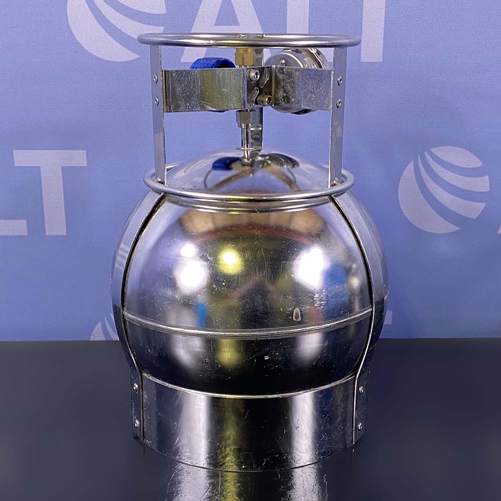 RESTEK TO-Can Air Sampling Canister With Vacuum/Pressure Gauge, Cat. No. 24178