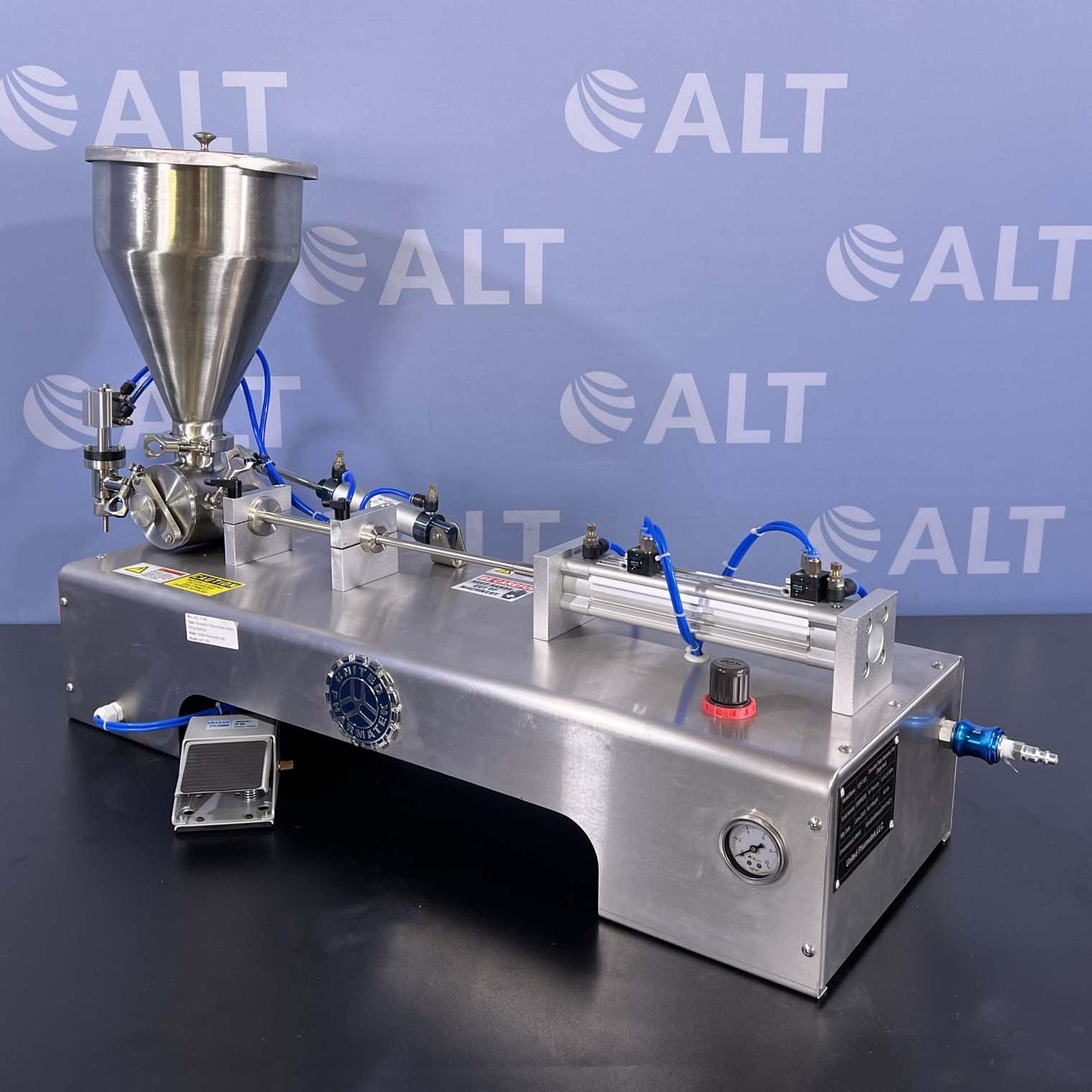 United Pharmatek GOF-105 Volumetric Piston Cream Lotion Filling Machine