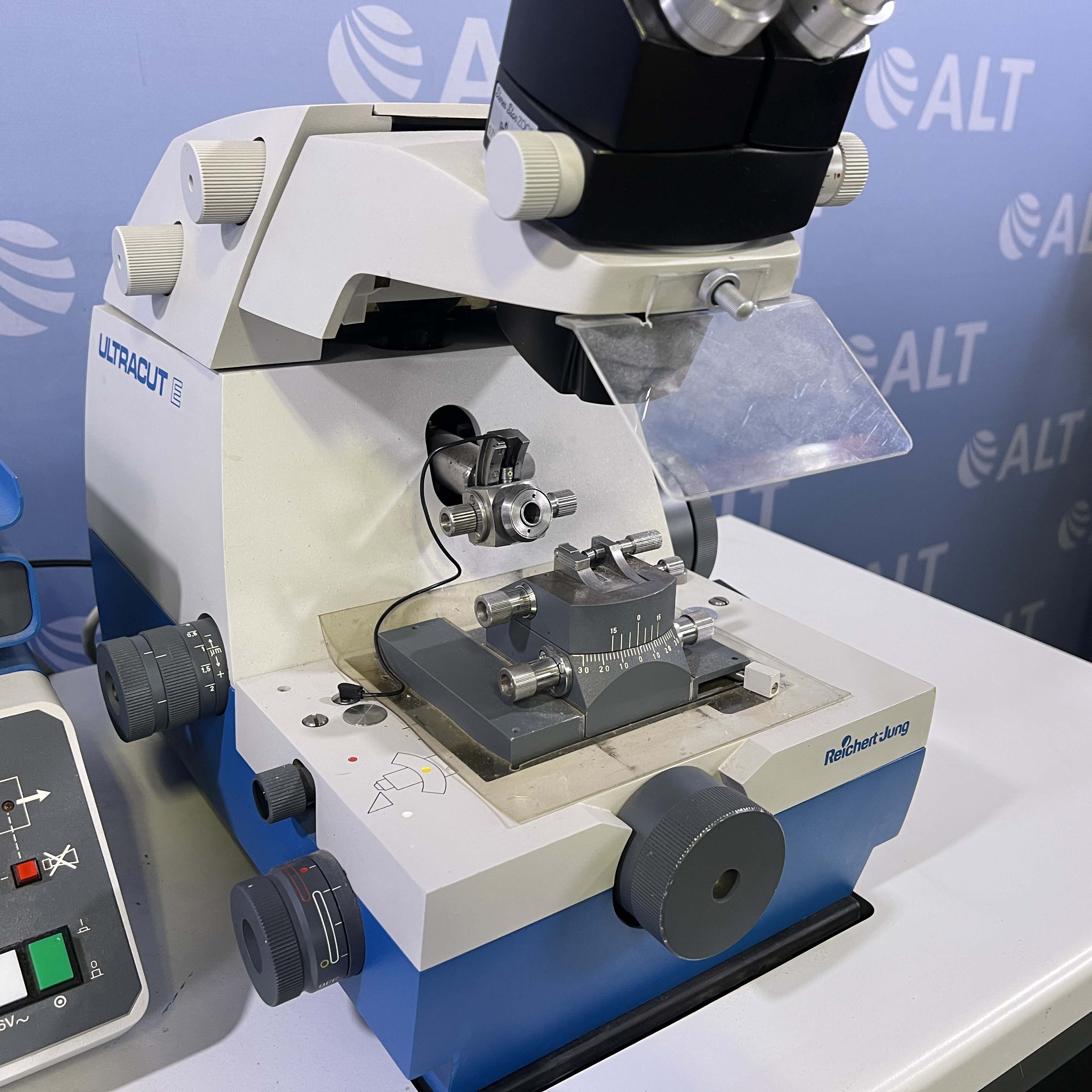 Reichert Jung Ultra Cut E Ultramicrotome With Control Unit And Table