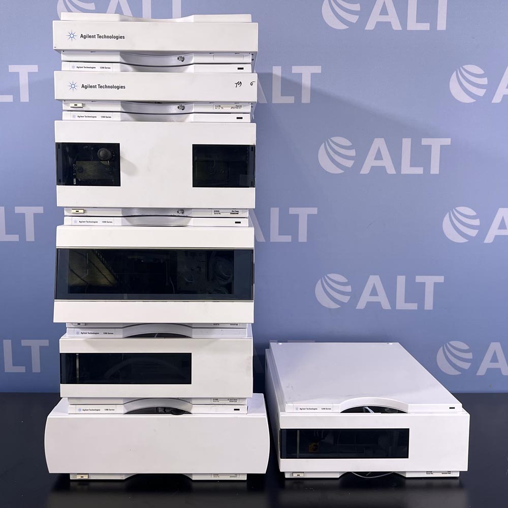 Agilent 1200 Series HPLC System Including G1322A Degasser, G1312B Binary Pump SL, G1367B Autosampler, G1330B ALS Therm, 1200 G1316B TCC SL, G1315B DAD