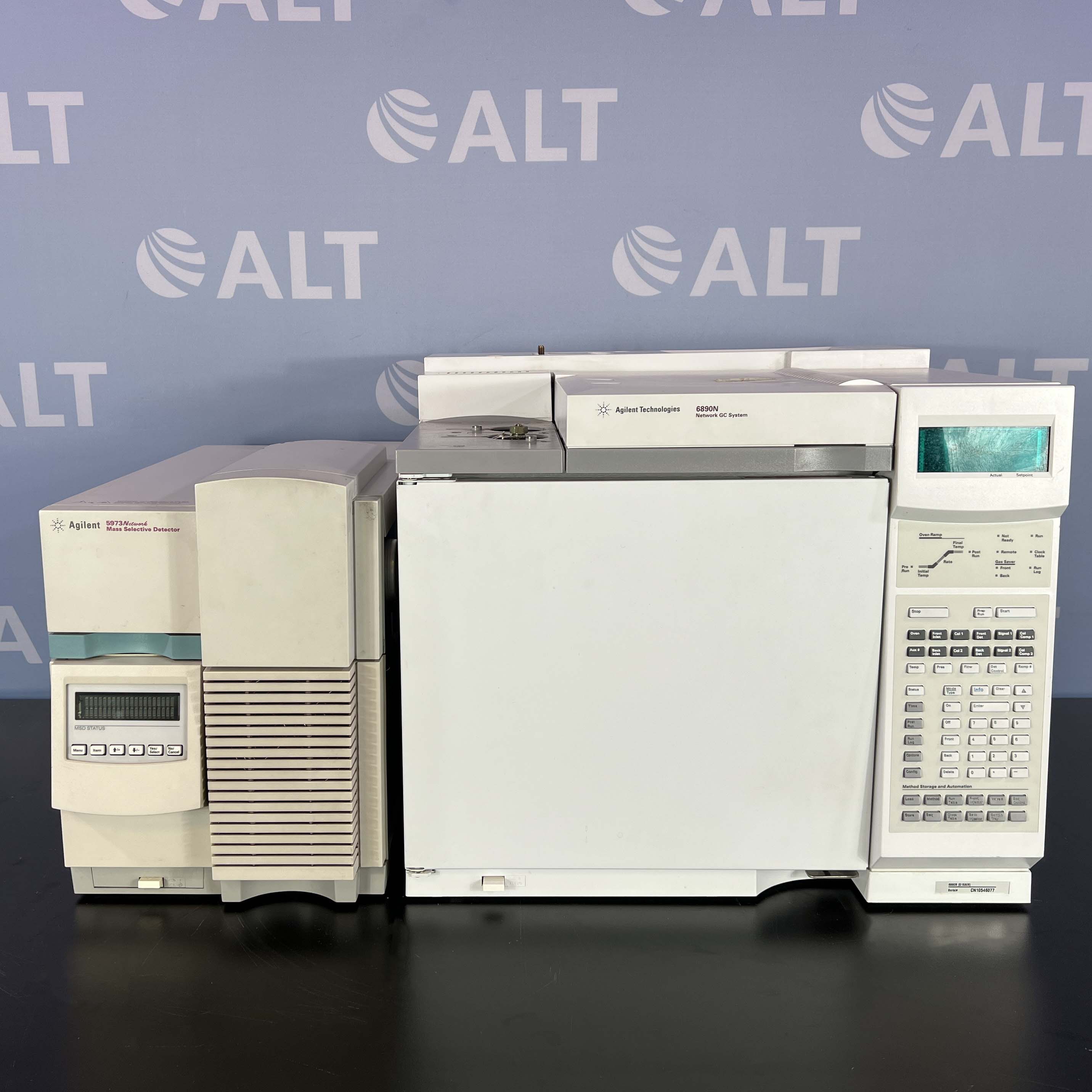 Agilent 6890N with 5973N MSD