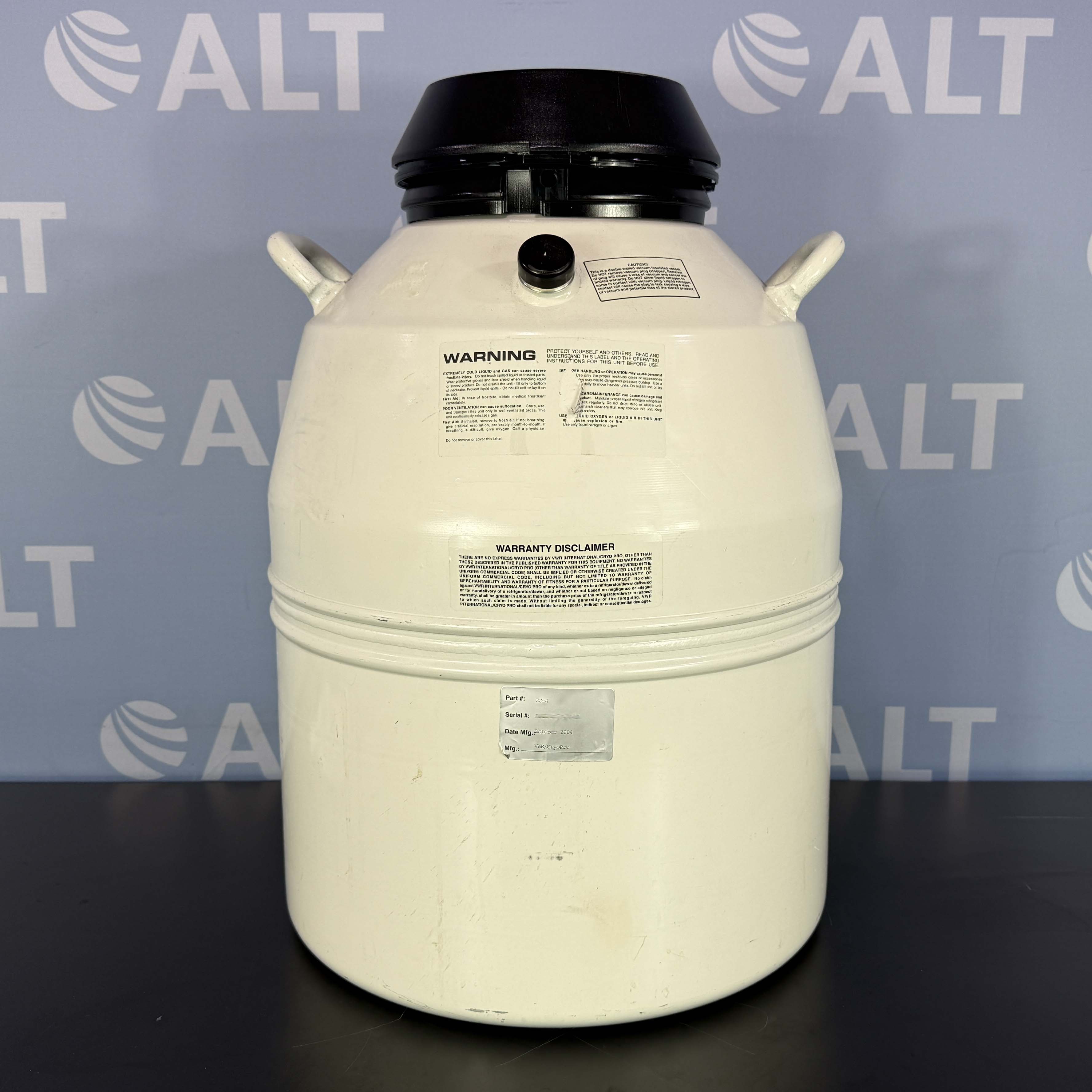 VWR  Cryopro Liquid Nitrogen Tank, Model CC-4