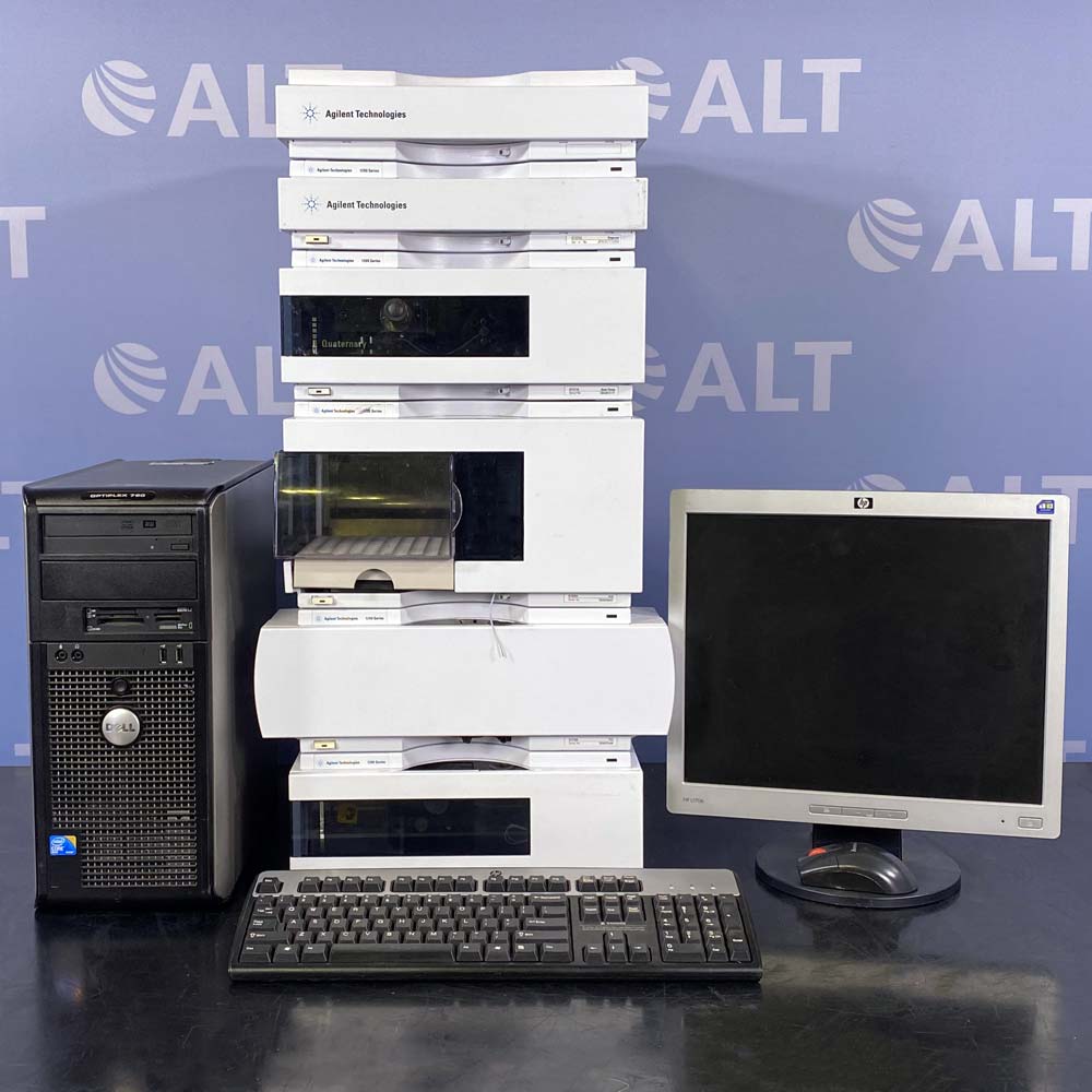 Agilent  1200 Series HPLC System With G1311 Quaternary Pump, G1329 Autosampler, G1315 DAD