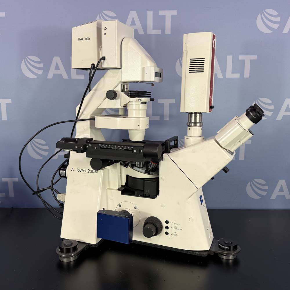 Zeiss Axiovert 200M Inverted Fluorescence Microscope With Multispectral Imaging System