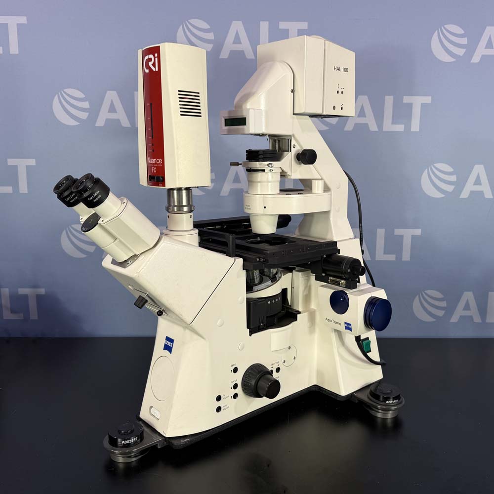 Zeiss Axiovert 200M Inverted Fluorescence Microscope With Multispectral Imaging System