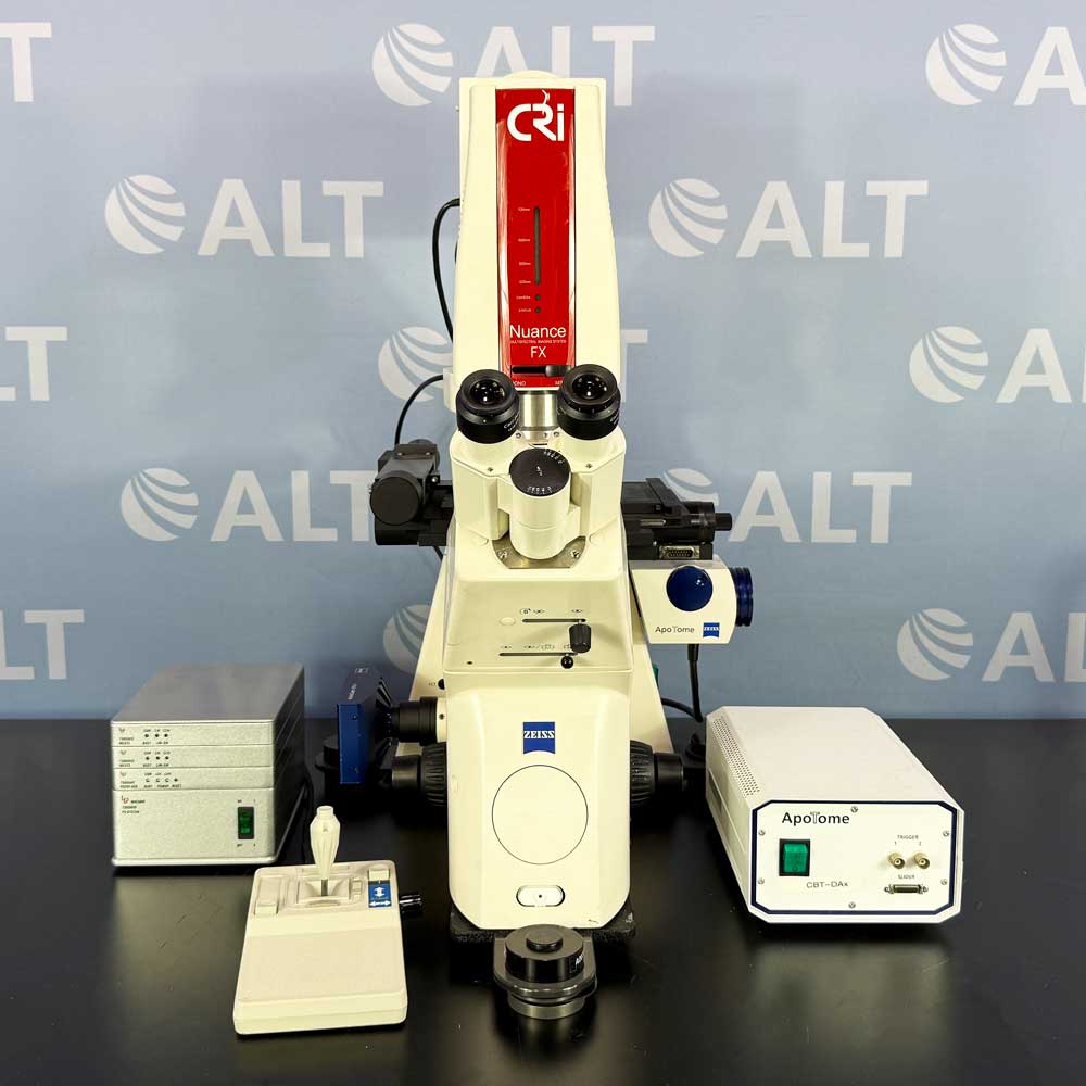 Zeiss Axiovert 200M Inverted Fluorescence Microscope With Multispectral Imaging System