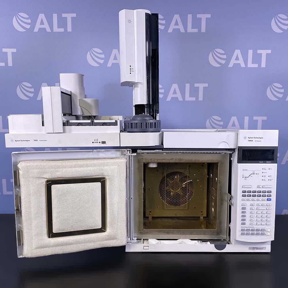 Agilent  7890A Gas Chromatograph With G7697A Headspace Sampler, G4513A Autoinjector And G4514A Sampler Tray