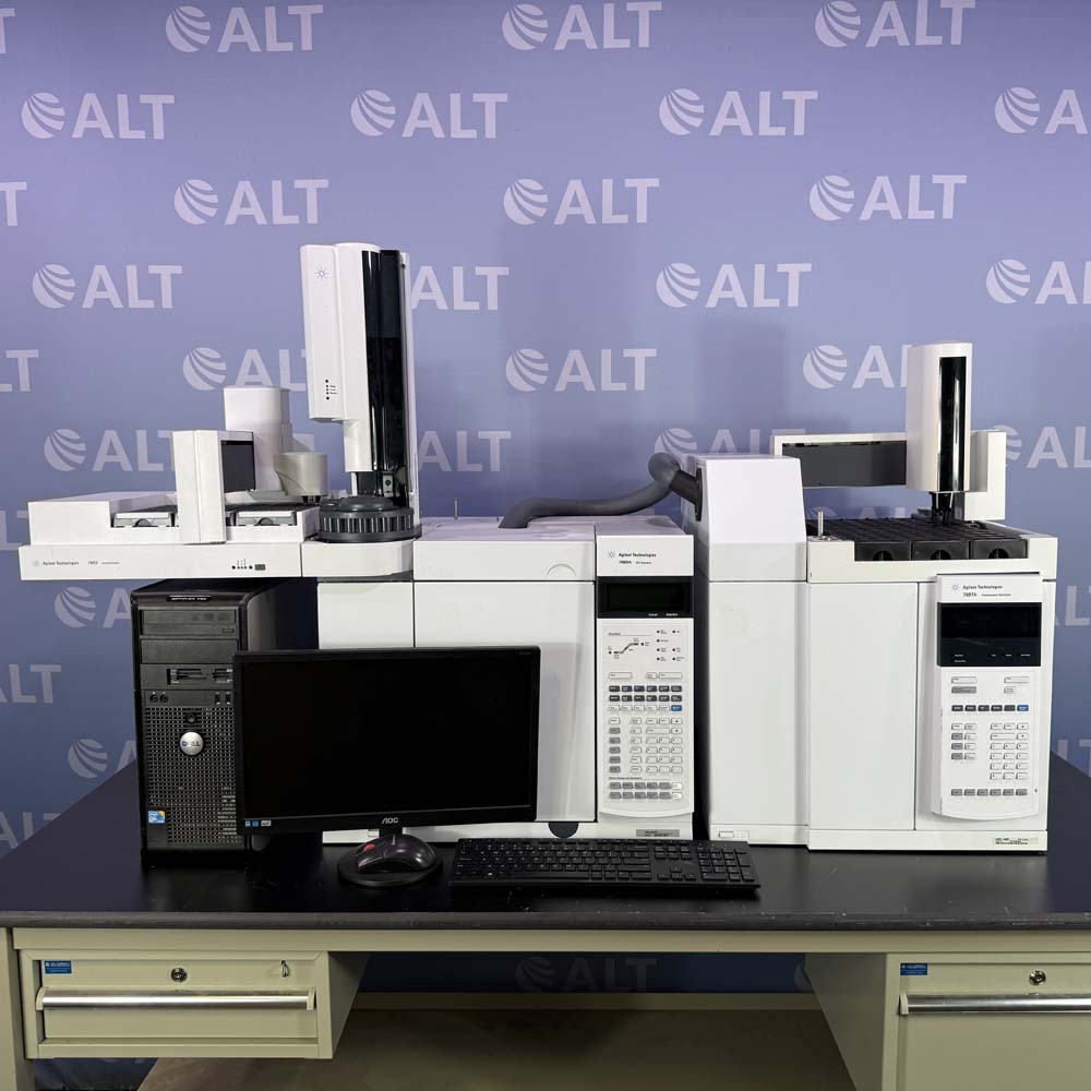 Agilent  7890A Gas Chromatograph With G7697A Headspace Sampler, G4513A Autoinjector And G4514A Sampler Tray