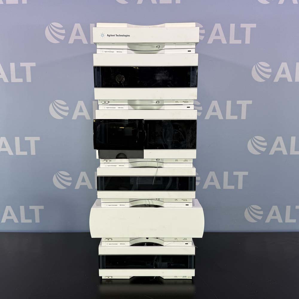 Agilent  1260 HPLC System Including G1311 Quat Pump, G1329 Autosampler, G1330 ALS Therm, G1365 MWD