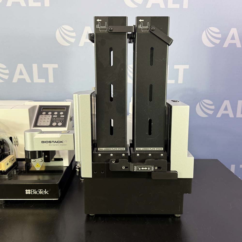 BioTek  BioTek EL406 Combination Washer Dispenser With Biostak 4 Plate Stacker And Valve Module