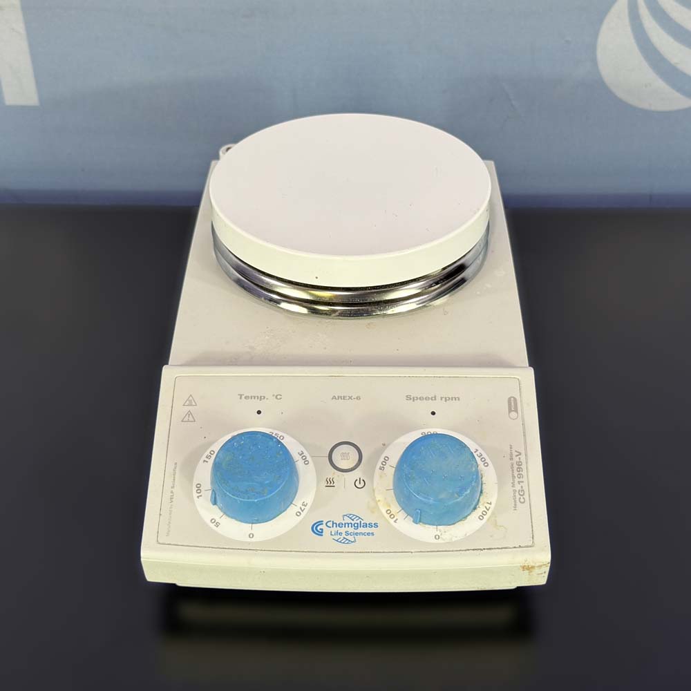 VELP Scientifica Chemglass Analog Heating Magnetic Stirrer, Model CG-1996-V
