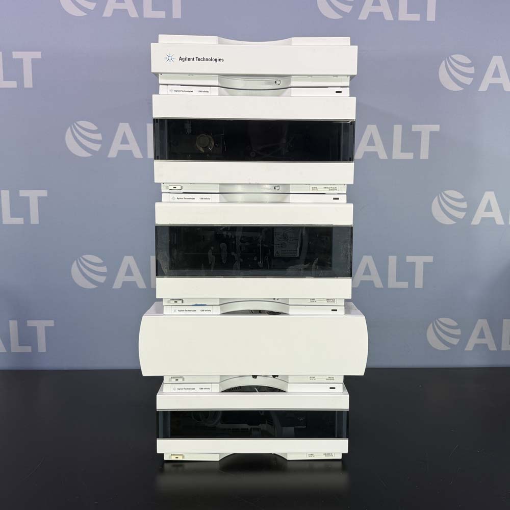 Agilent  1260 HPLC System With G1311C Quat Pump, G1367E HiP ALS, G1316 ColCom, G1365D MWD VL