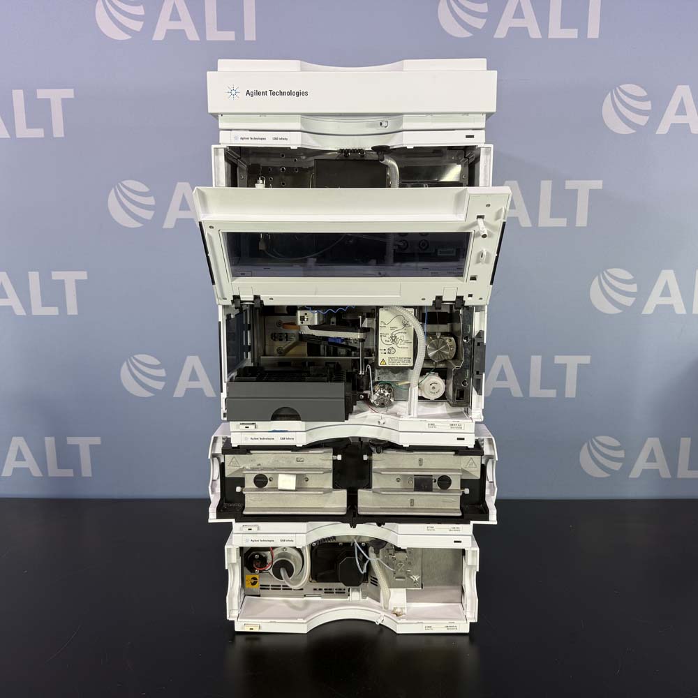 Agilent  1260 HPLC System With G1311C Quat Pump, G1367E HiP ALS, G1316 ColCom, G1365D MWD VL