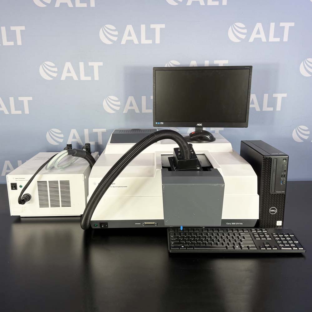 Agilent  Cary 300 UV-Vis Spectrophotometer With G9844A Temperature Controller