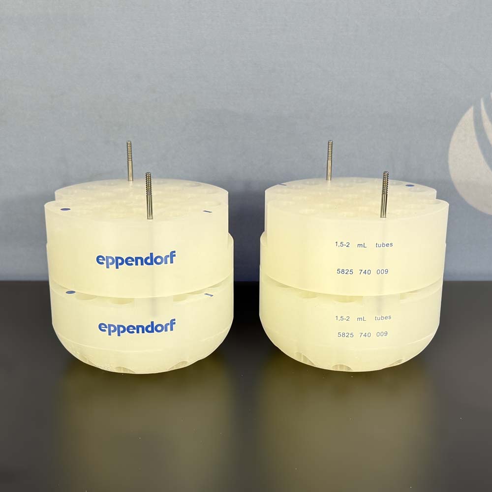 Eppendorf  S-4-104 Rotor Adapters For 50 x 1.5/2 mL Tubes, P/N 5825 740.009 (Pair)