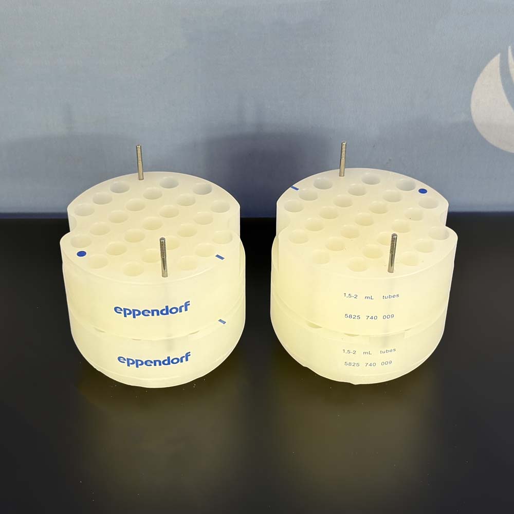 Eppendorf  S-4-104 Rotor Adapters For 50 x 1.5/2 mL Tubes, P/N 5825 740.009 (Pair)