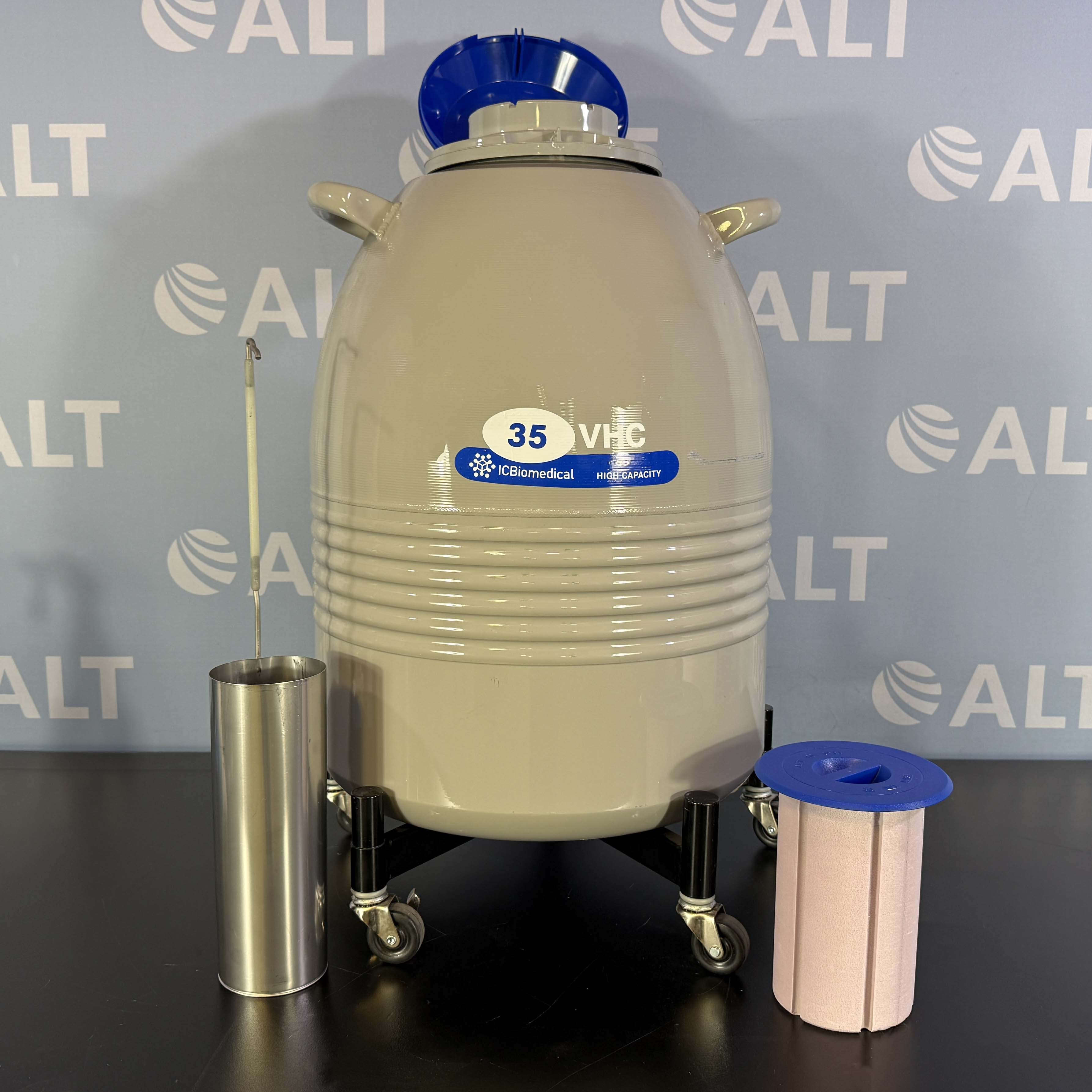IC Biomedical  35L Liquid Nitrogen Tank, Model 35VHCB-11M