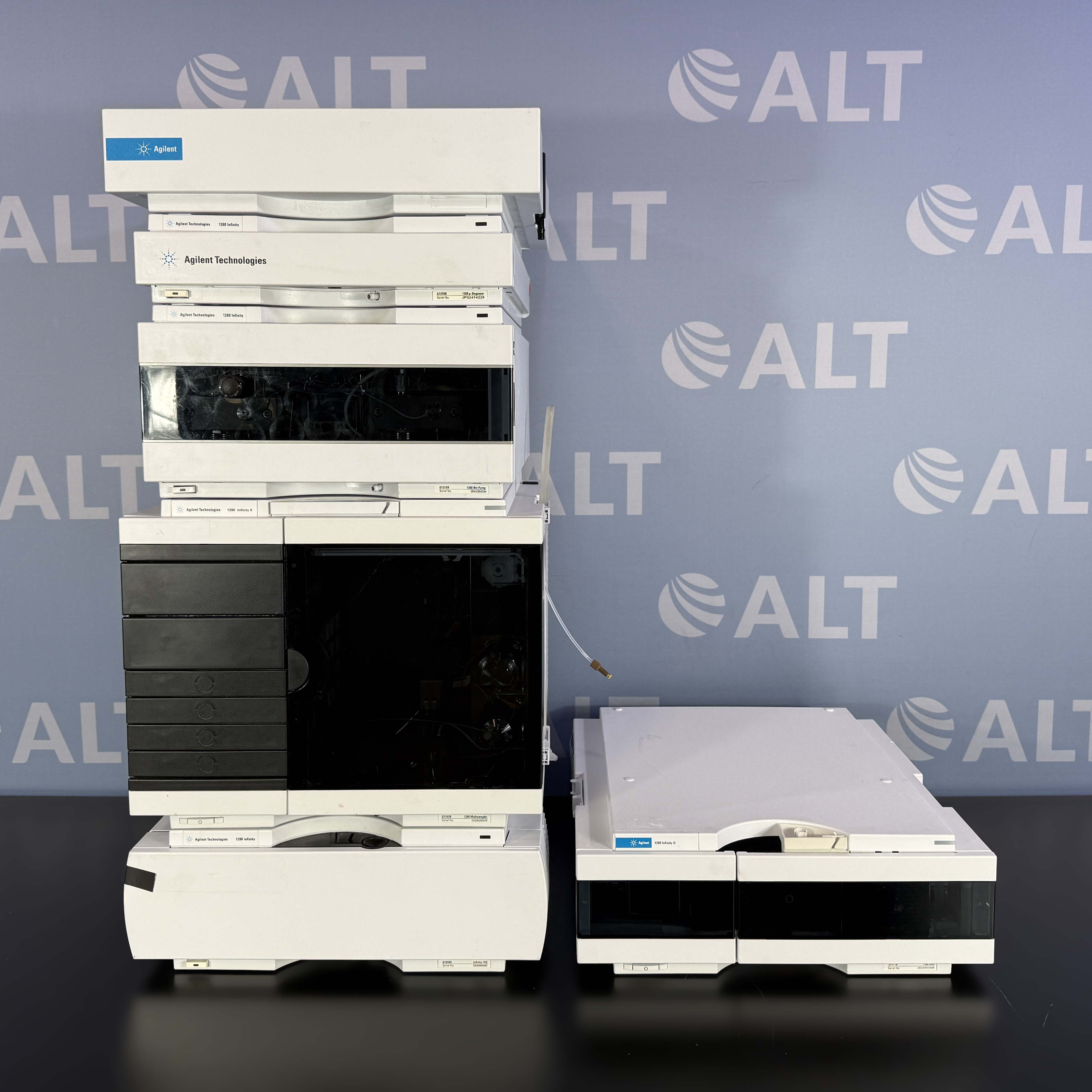 Agilent  1260/1290 Infinity II HPLC System With G1379B u-Degasser, G1312B Binary Pump, G7167B MultiSampler, G1316C TCC, G7117B DAD