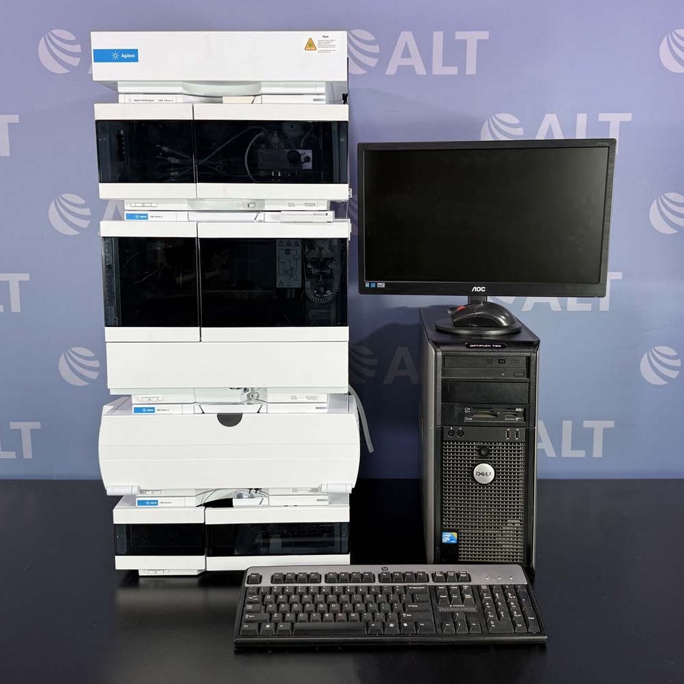Agilent  1260 Infinity II HPLC System With G7111B Quat Pump, G7129A Vialsampler, G7116A MCT, G7115A DAD WR