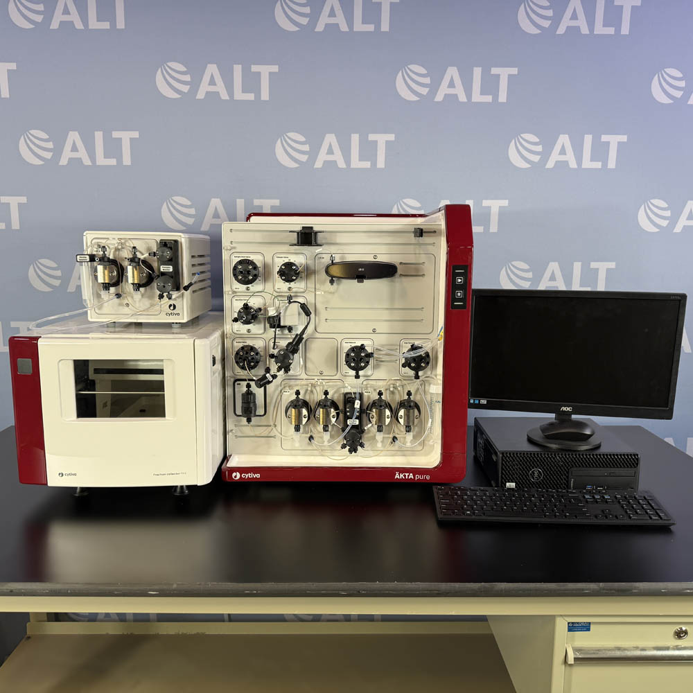 GE Healthcare Life Sciences  AKTA Pure 150 M With Fraction Collector F9-C And S9H Sample Pump