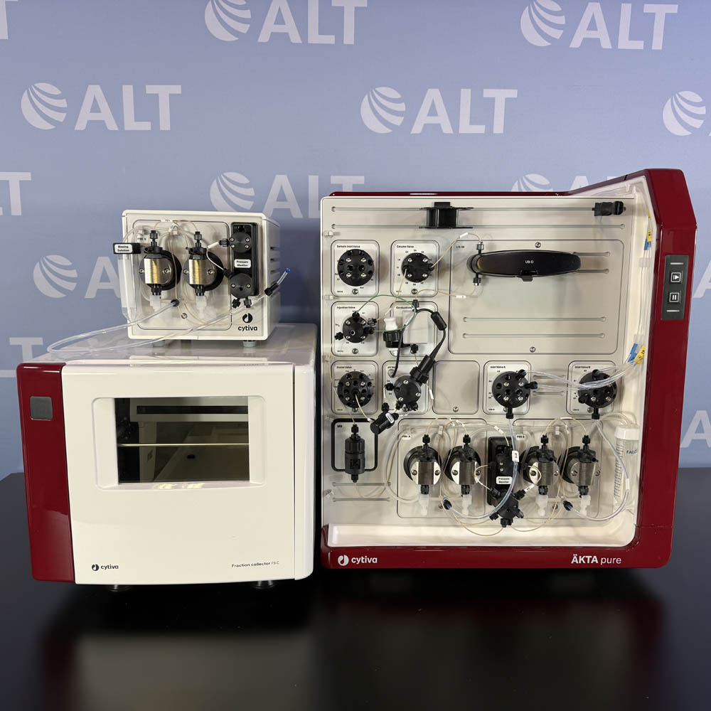 GE Healthcare Life Sciences  AKTA Pure 150 M With Fraction Collector F9-C And S9H Sample Pump