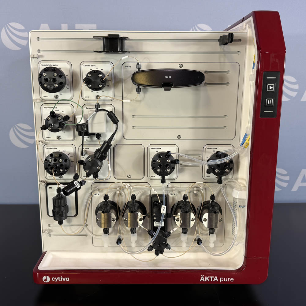 GE Healthcare Life Sciences  AKTA Pure 150 M With Fraction Collector F9-C And S9H Sample Pump