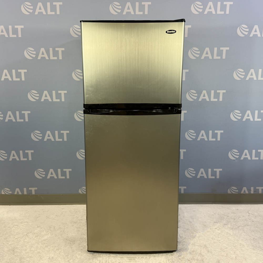 Danby  Compact Refrigerator With Top Mount Freezer, Model DFF100C1BSLDB