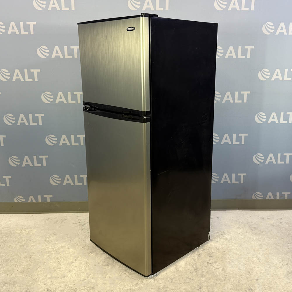 Danby  Compact Refrigerator With Top Mount Freezer, Model DFF100C1BSLDB
