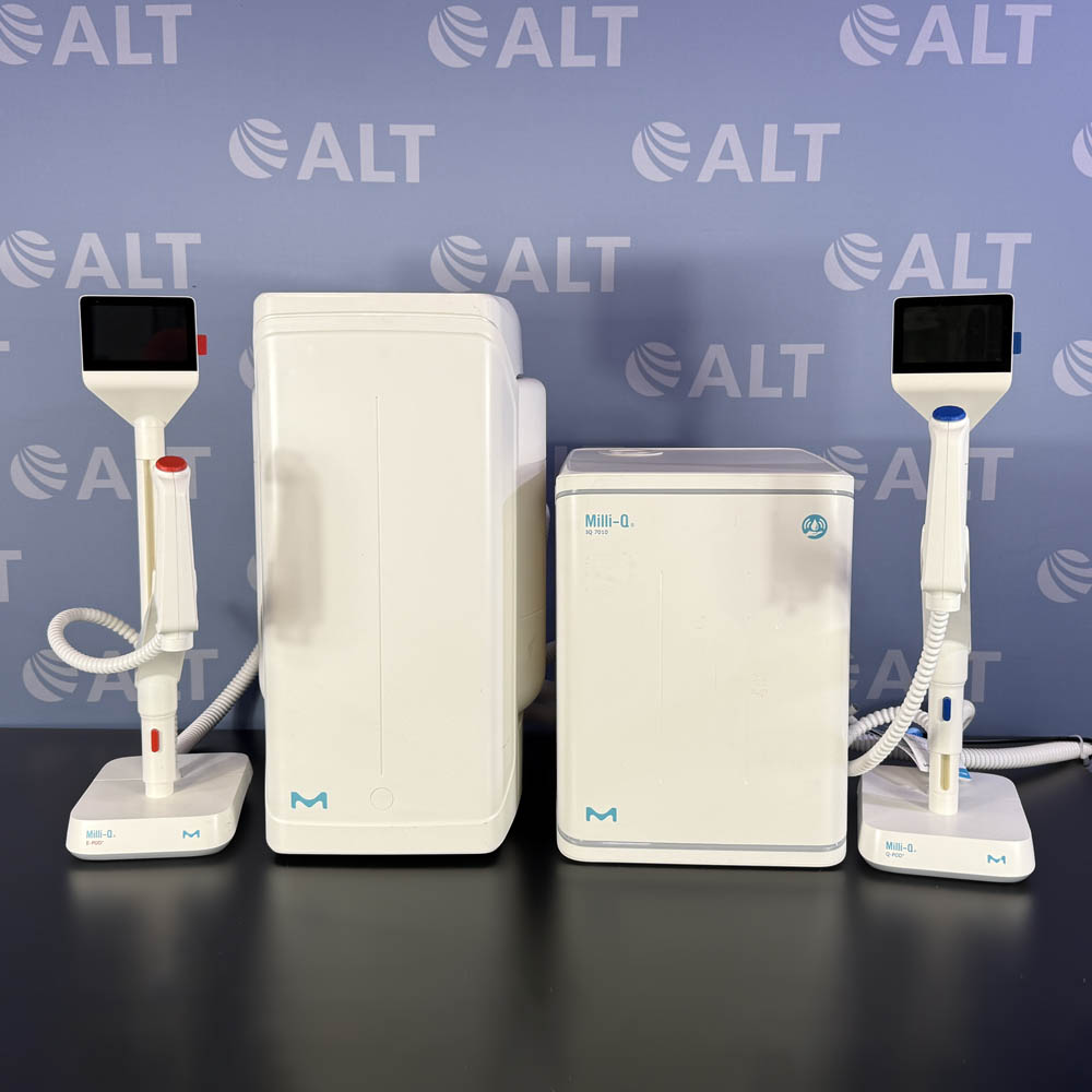 Millipore Milli Q IQ-7010 Ultrapure Water Purifier With 50L Tank, Qpod And Epod Remote Dispensers