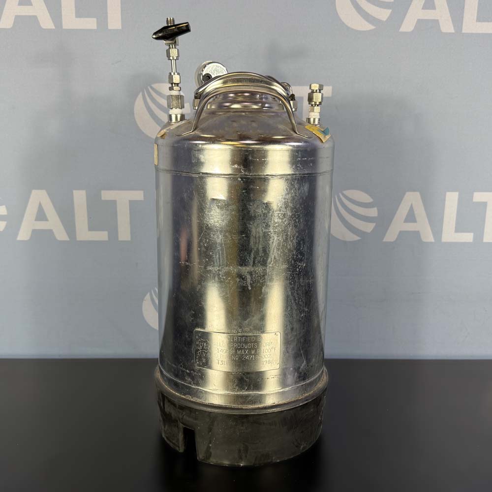 Alloy Products Corp. 4-Gallon Stainless Steel Pressure Vessel