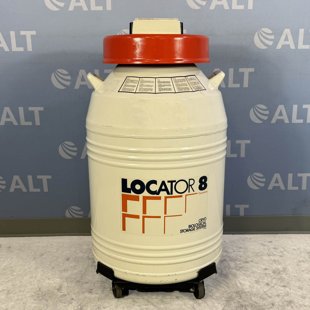 Thermolyne  Locator 8 Cryobiological Storage Vessel With Liquid Nitrogen Monitor