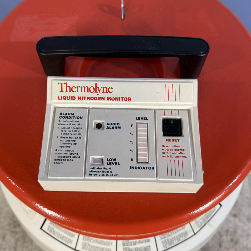 Thermolyne  Locator 8 Cryobiological Storage Vessel With Liquid Nitrogen Monitor