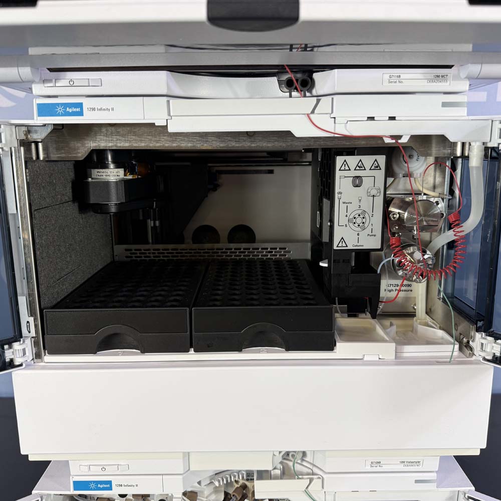 Agilent 1290 Infinity II HPLC System With G7120A High Speed Pump, G7129B Vialsampler, G7116B MCT, G7117A DAD FS