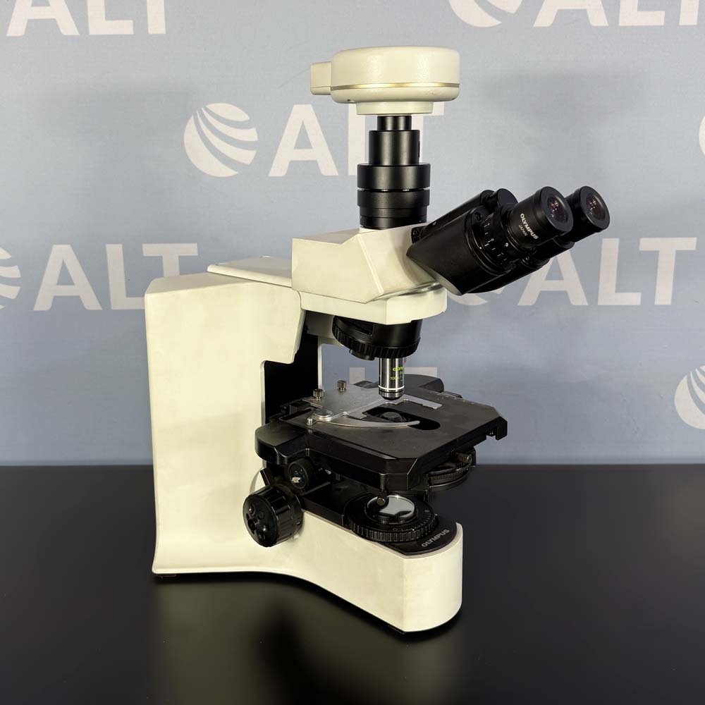 Olympus  BX41 Reflected Fluorescence Microscope With DP12 Camera
